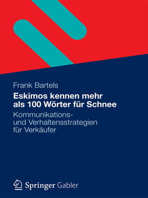 cover image of Eskimos kennen mehr als 100 Wörter für Schnee